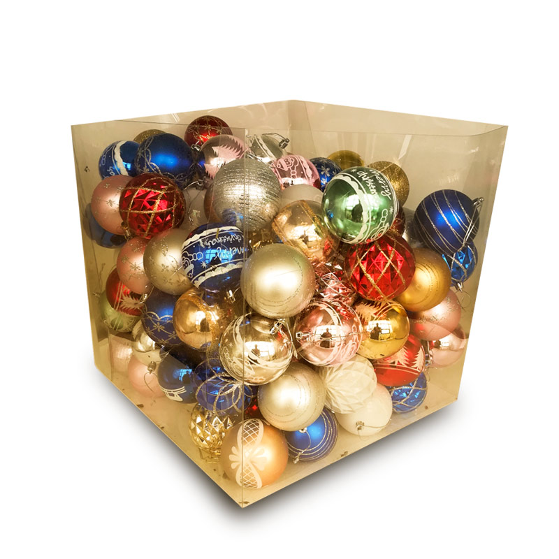 custom gold christmas balls exporter-1