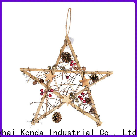 Kenda 100% quality blue christmas ornaments factory