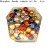 custom gold christmas balls exporter