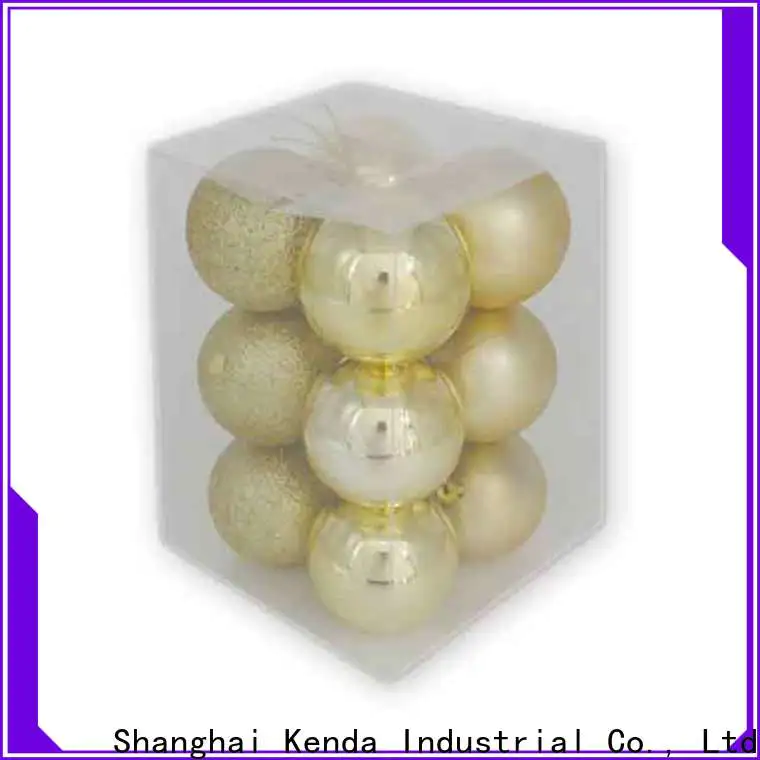 Kenda 2020 glass christmas balls overseas trader