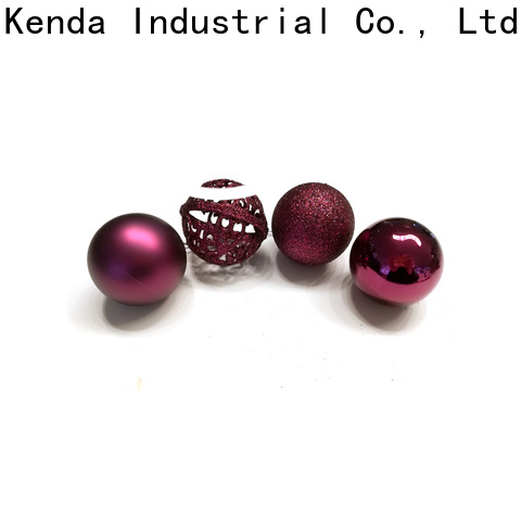 Kenda best-selling red christmas balls wholesale