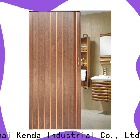 Kenda famous pvc folding door supplier